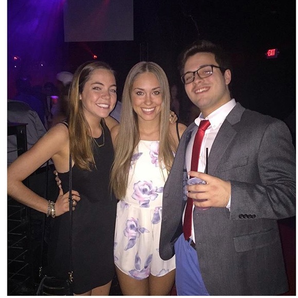 Tobi Dresses & Skirts - PATTERNED OPEN BACK ROMPER